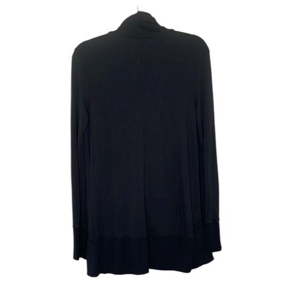 Athleta Black Super Soft Oversized Open-Front Cardigan Sweater - Picture 3 of 5